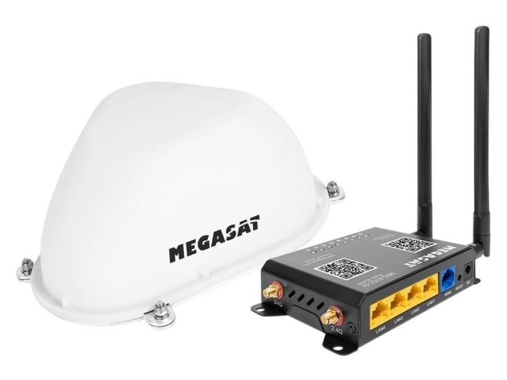 Megasat Connected LTE-WiFi-system