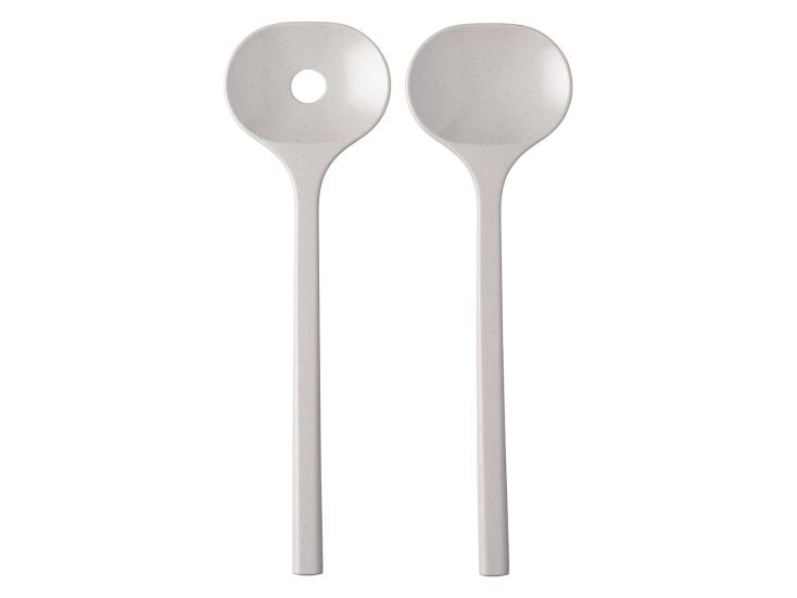 Mepal Bloom posate da insalata - Pebble White