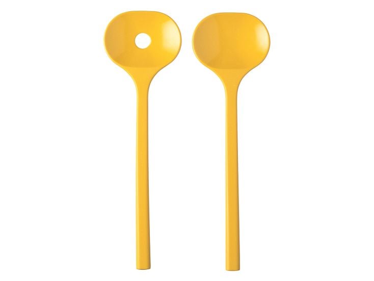 Mepal Bloom posate da insalata - Pebble Yellow