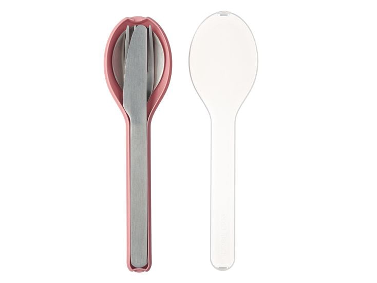Mepal Ellipse set di posate - Nordic Pink