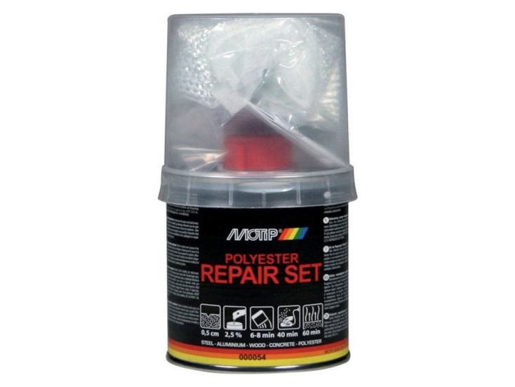 Motip kit di riparazione con resina poliestere