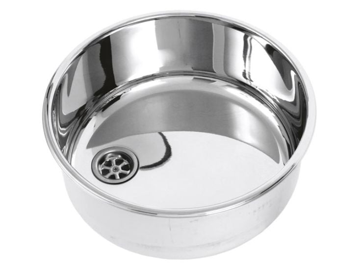 Navy Load 36 lavello rotondo in acciaio