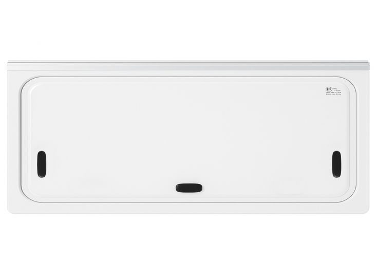 NRF 1420 x 540 mm finestra con doppio vetro oscurato - Grey