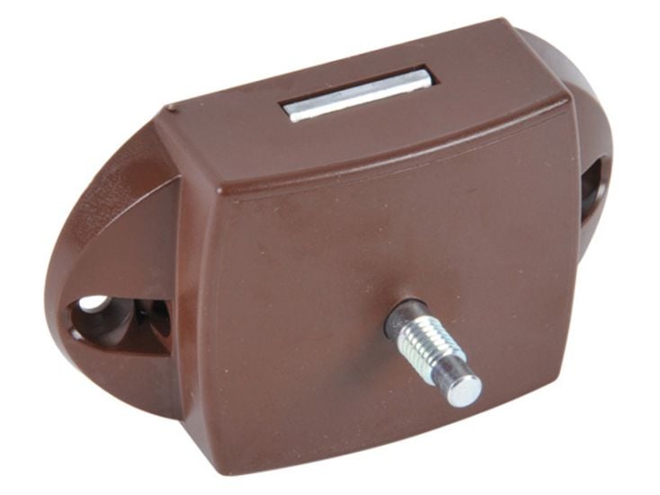 Obelink serratura a pulsante per toilette - Brown