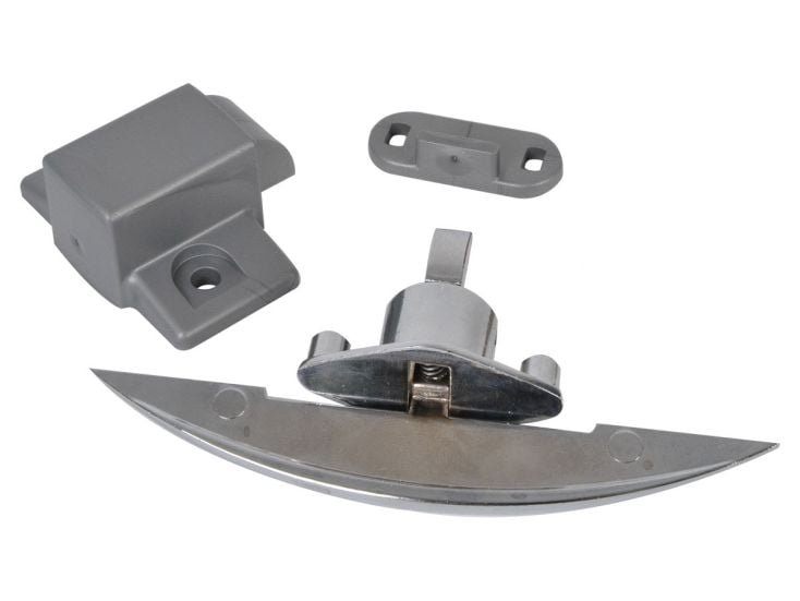 Obelink serratura per armadietto con maniglia - Chrome