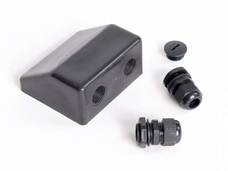Obelink passacavo doppio - Black