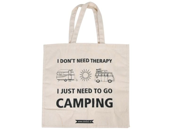 Obelink borsa in tela Don't need therapy