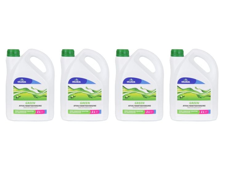 Obelink Green additivo per serbatoio acque nere 4 pezzi