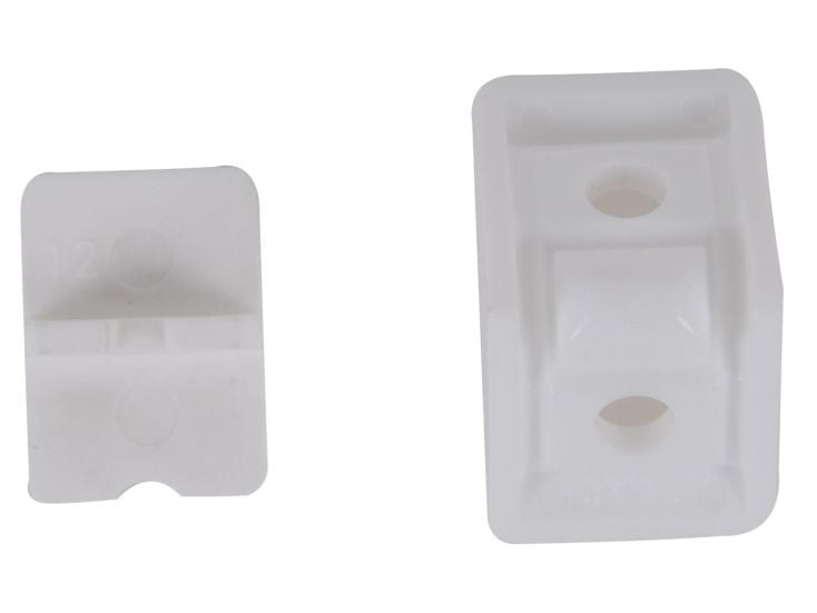Obelink staffe angolari piccole - White