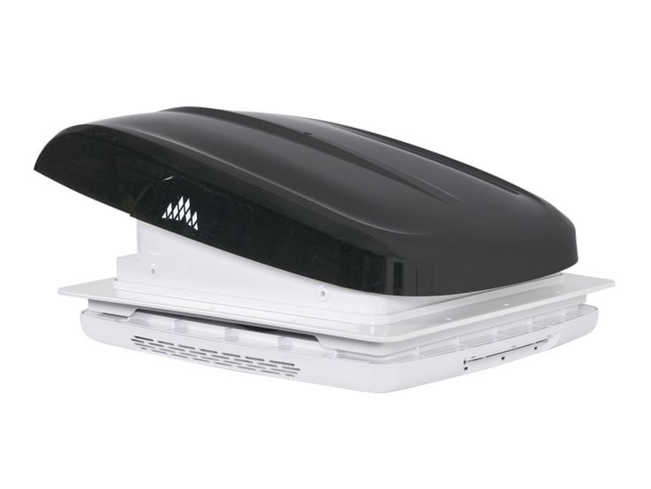 Obelink Panorama Fan Plus oblò tetto - nero