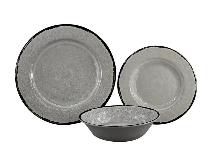 Obelink Premium Stone set di stoviglie - 12-pezzi