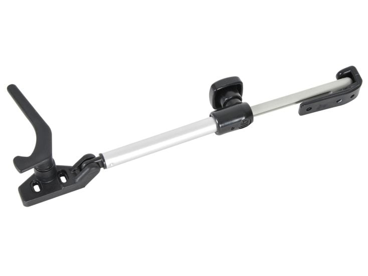 Obelink braccetto finestra fissaggio a vite con maniglia girevole 16 cm - destra