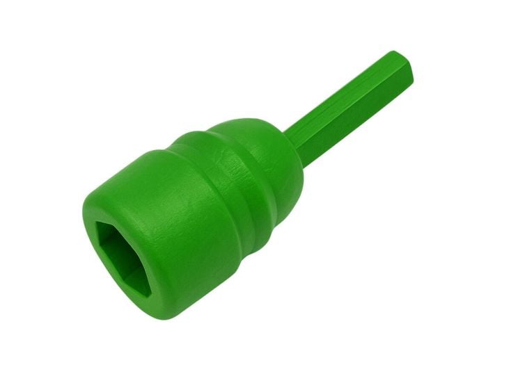 Obelink adattatore in plastica per picchetti a vite 17 mm