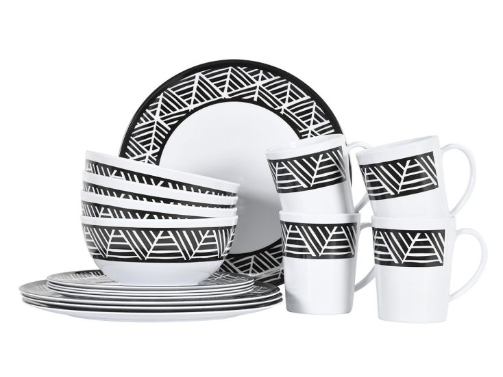 Obelink Stripe set di stoviglie - 16-pezzi