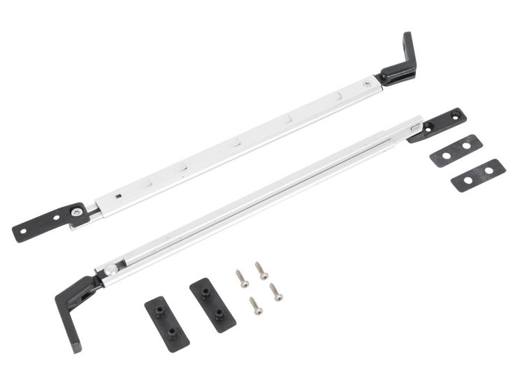 Obelink set braccetti finestra fissaggio a vite