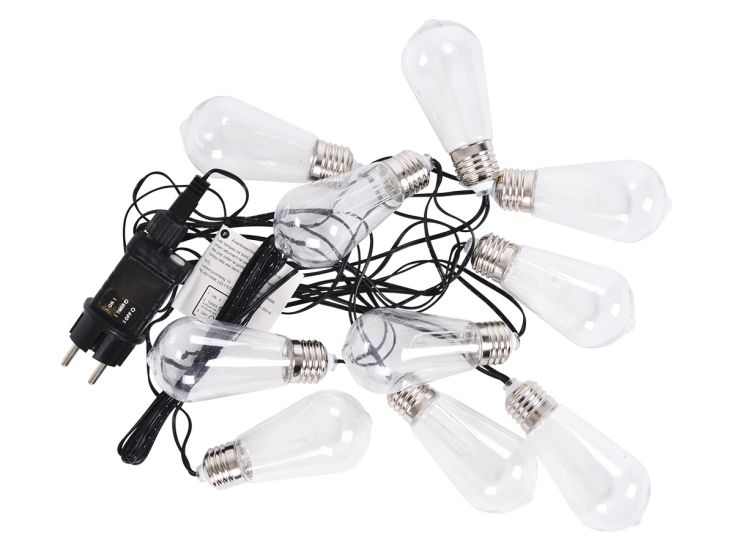 Party Outdoor catena luminosa LED con 10 lampadine