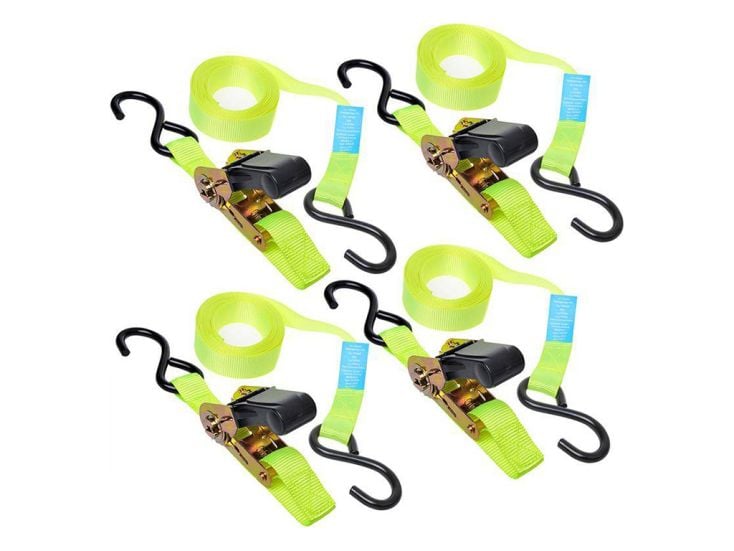 ProPlus cinghie con cricchetto set da 4 pz.