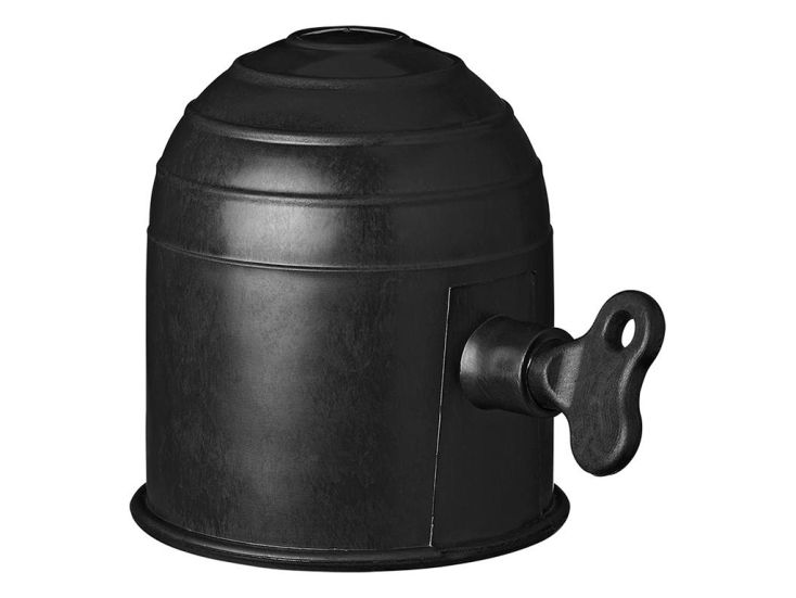 ProPlus cappuccio per gancio di traino con chiusura - Black