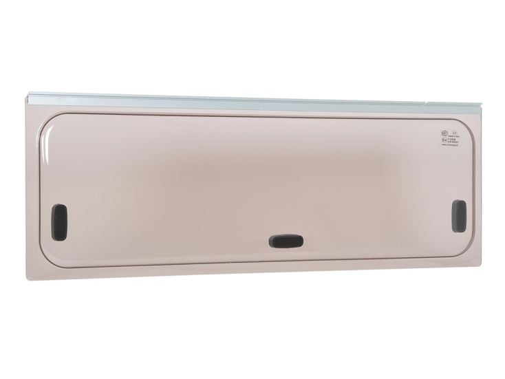 Obelink finestra a compasso con doppio vetro 90 x 60 - bronzo