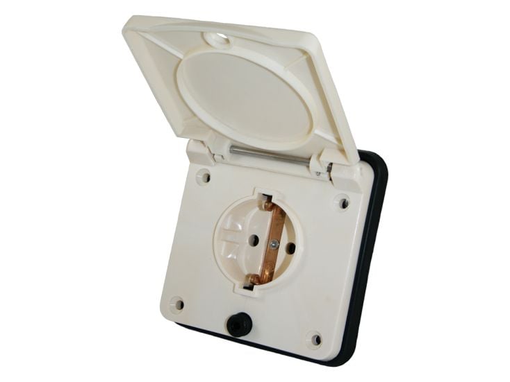 Haba presa a muro crema