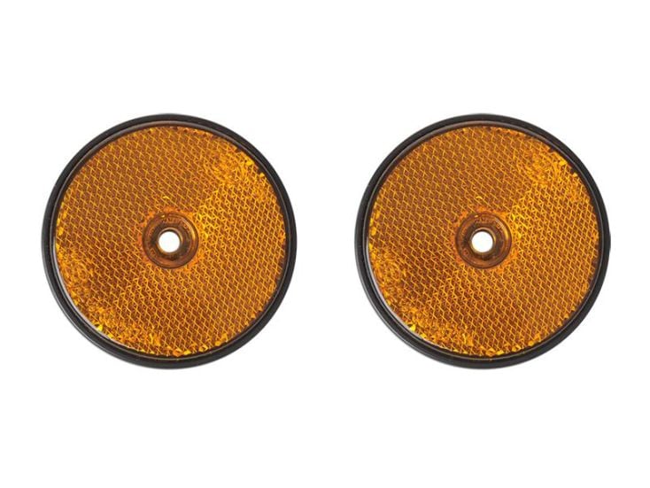 ProPlus catarifrangente tondo con vite - Orange
