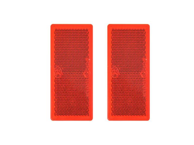 ProPlus catarifrangente adesivo rettangolare - Red