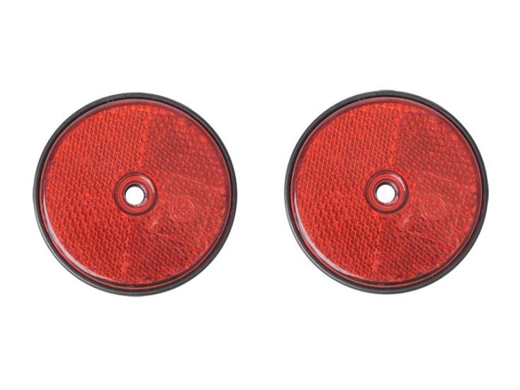 ProPlus catarifrangente tondo con vite - Red