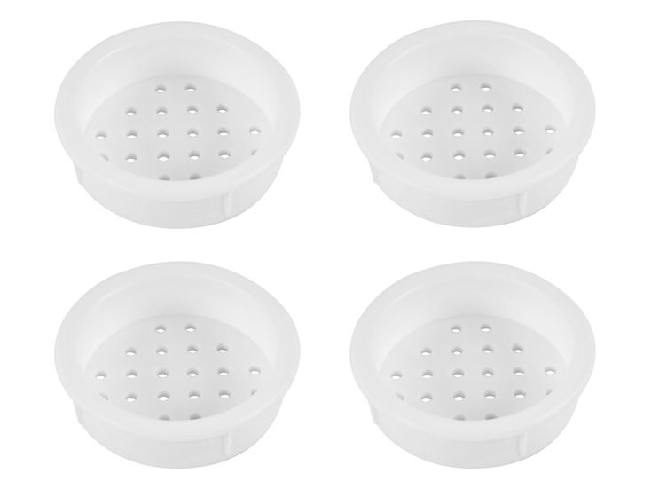 Rosette di ventilazione da incasso - White