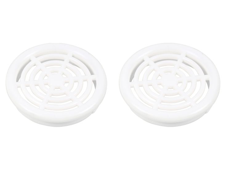 Griglie di ventilazione da incasso - White