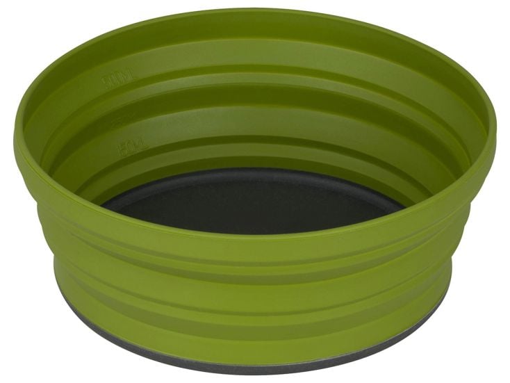 Sea to Summit X-Bowl ciotola pieghevole verde oliva