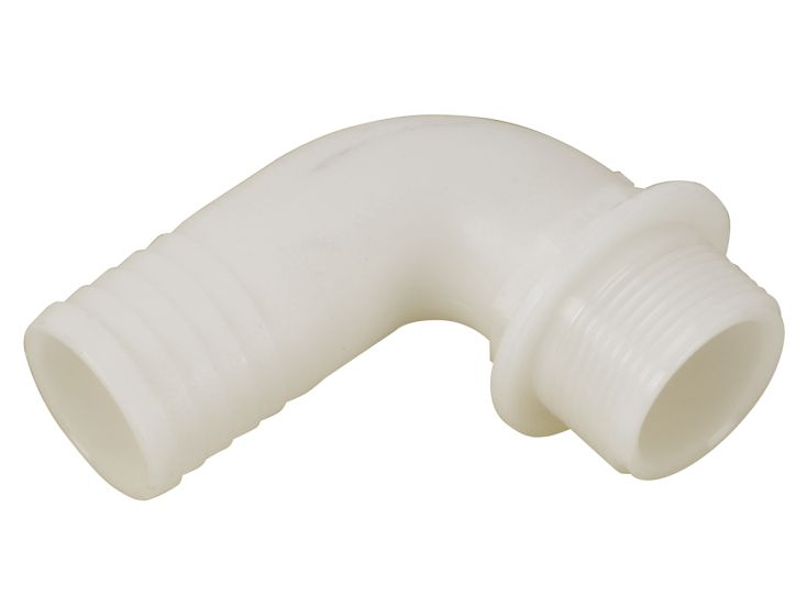 Raccordo angolare con filettatura maschio da 1 1/4"