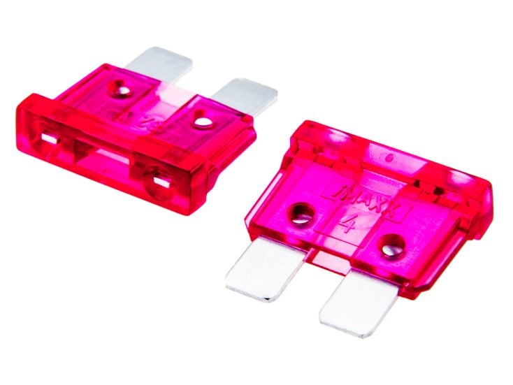 Set fusibili standard 4 A