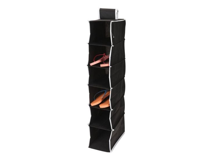 Storage Solutions organizer 6 scomparti - Black