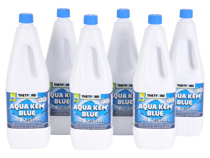Thetford Aqua Kem Blue set 6 flaconi liquido per toilette