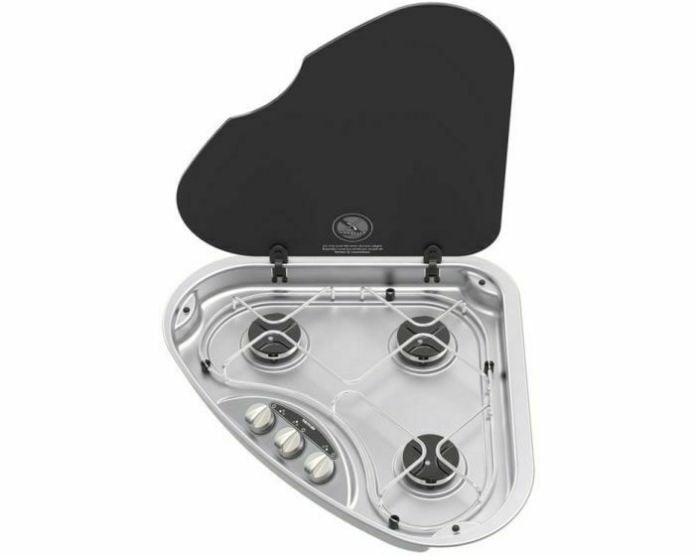 Thetford serie 330 piano cottura a 3 fuochi - destra