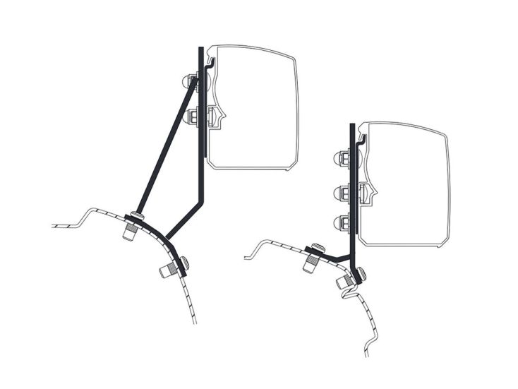 Thule adattatore 3200 Custom V710/Transporter T7