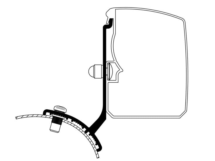 Thule adattatore 3200 Trafic/Vivaro/Talento/NV300