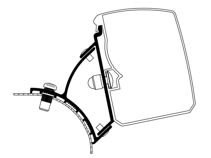 Thule adattatore 3200 VW T5/T6