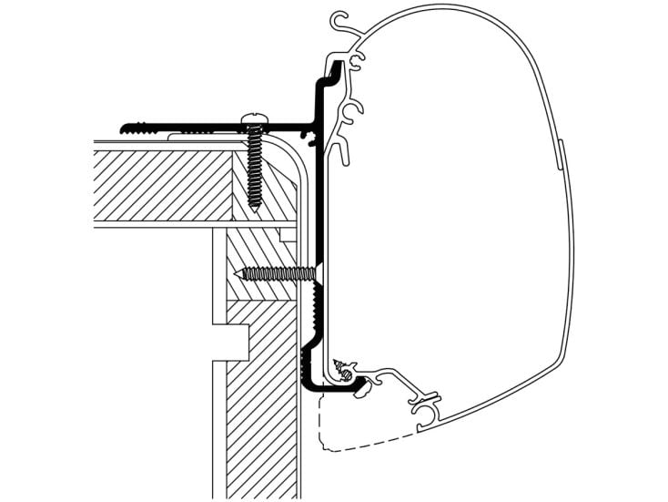 Thule adattatore Adria Coral