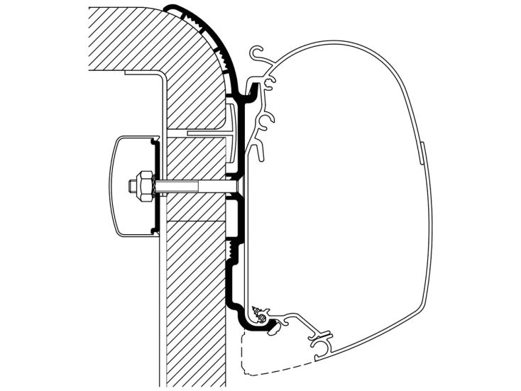 Thule adattatore Bürstner