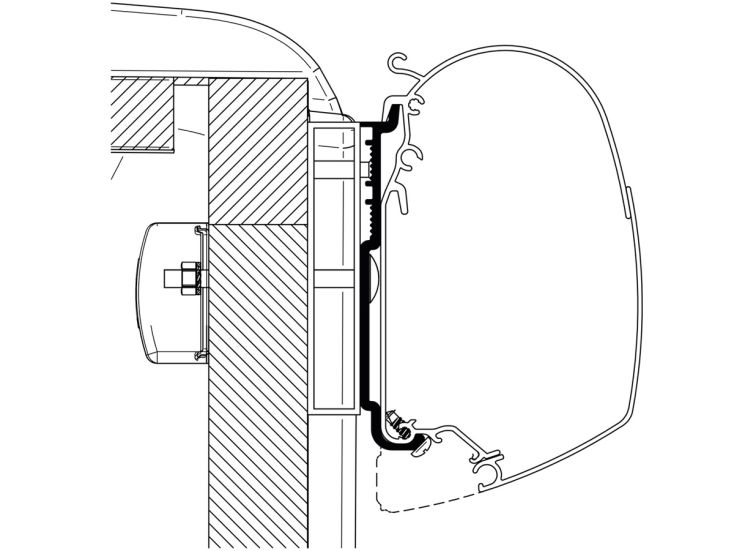 Thule adattatore Carado Sunlight