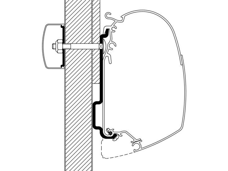 Thule adattatore Eden Allegro < 2010