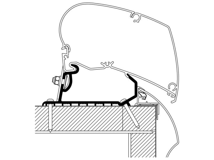 Thule adattatore Hobby Optima LED