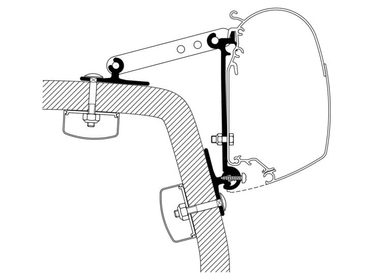 Thule adattatore Omni Wall