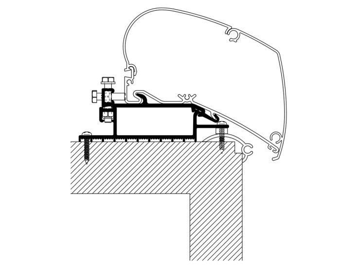 Thule adattatore Roof Top