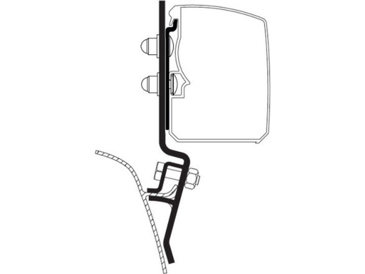 Thule adattatore VW T2 & T3
