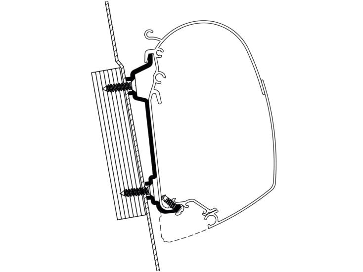 Thule adattatore Transit High Roof