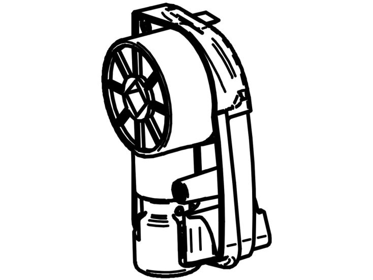 Thule Omnistor spalletta & meccanismo avvolgitelo sx 4900 Alluminio