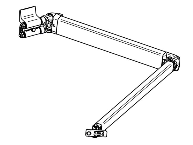 Thule Omnistor braccio sinistro 5200 300-500