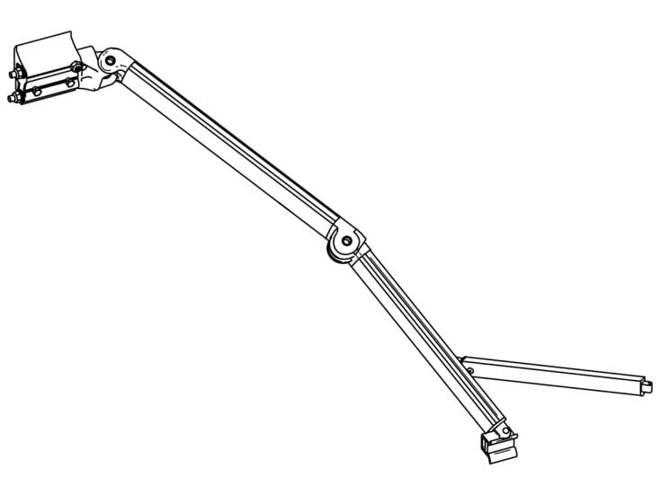 Thule Omnistor braccio sinistro 8000 400-600